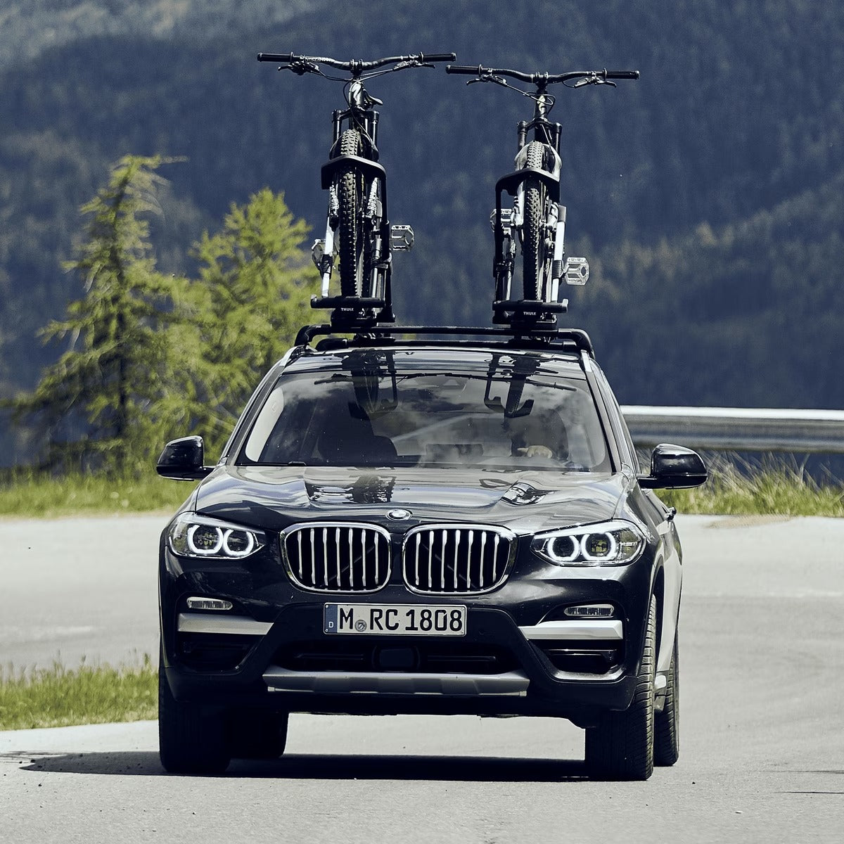Yakima Roof Rack Thule UpRide Universal Roof Mount Bike Rack - Holds 1 ...