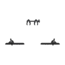 Thule WanderWay 4th bike adapter Black