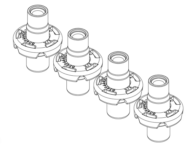 Thule Nut with Washer (54201) for Flush Rail and Fixpoint EVO Footpacks 7106 / 7107