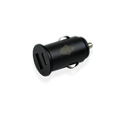 Car Charger USB & USB-C Black