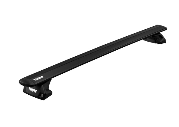 Option B -  Thule Roof Rack for Opel/Holden/Vauxhall Zafira Tourer with Flush Rails (Wingbar EVO Black)