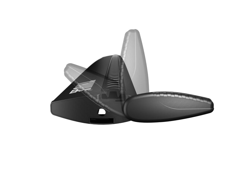 Thule 962B Black WingBar 135 Pre-Owned - Pack of 2 (Patterned Cover Strip)