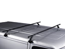 Option A - Thule Roof Rack for Jeep Wrangler with Rain Gutters (Squarebar EVO)
