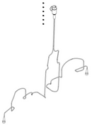 Thule Lamp Cable 13Pin UK 52851