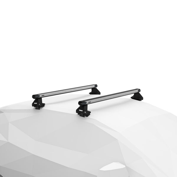 Option C - Thule Roof Rack for Audi A6 with Normal Roof (Slidebar EVO)