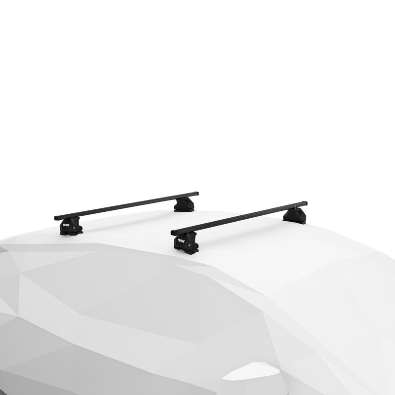 Option D - Thule Roof Rack for Audi Q7 with Flush Rails (Squarebar EVO)