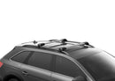Option E - Thule Roof Rack for vehicles with Raised Rails (Wingbar EVO Edge)
