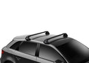 Option F - Thule Roof Rack for NISSAN Juke with Normal Roof (Wingbar Edge Black) - in use