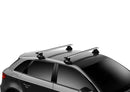 Option A - Thule Roof Rack for Polestar 2 with Normal Roof (Wingbar EVO)
