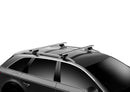 Option A - Thule Roof Rack for vehicles with Over Sized Raised Rails (Wingbar EVO)