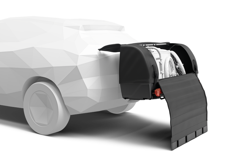 Thule Onto 2 Towbar Cargo Carrier with built in frame