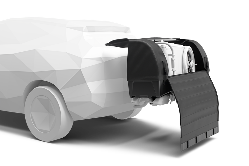 Thule Onto 2 Towbar Cargo Carrier for Thule EasyFold 3 Cycle Carrier