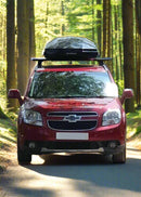 Halfords Exodus 580L Roof Box XXL Black Glossy - Used