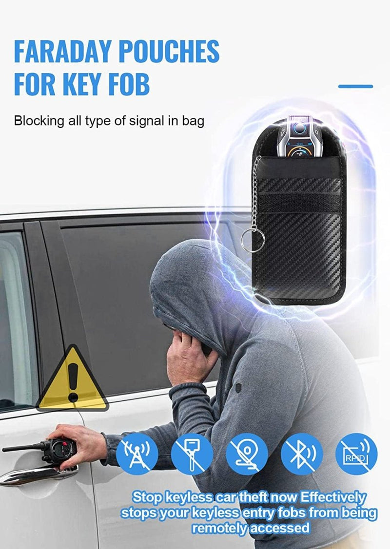 Faraday Pouch for Car Keys - Buy one get one FREE