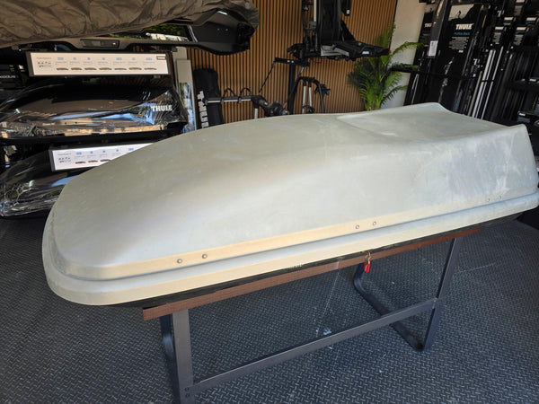 Halfords 360L Half Width Roof Box Grey - Pre Owned