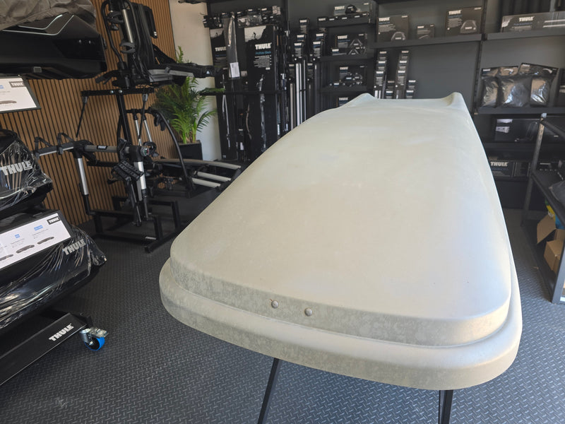 Halfords 360L Half Width Roof Box Grey - Pre Owned